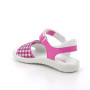 Sandalia para niña fucsia con velcro Sandalia para niña fucsia con velcro