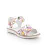 Sandals for girls white and beige with velcro Sandals for girls white and beige with velcro