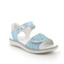 Sandals for girls turquoise with velcro Sandals for girls turquoise with velcro