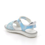 Sandals for girls turquoise with velcro Sandals for girls turquoise with velcro