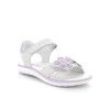 Sandalia para niña blanco con velcro Sandalia para niña blanco con velcro