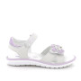 Sandale pour fille blanc avec velcro Sandale pour fille blanc avec velcro
