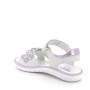 Sandalia para niña blanco con velcro Sandalia para niña blanco con velcro