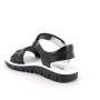 Sandalia para niña negro con velcro Sandalia para niña negro con velcro