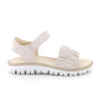 Sandale pour fille beige avec velcro Sandale pour fille beige avec velcro
