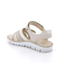 Sandale pour fille beige avec velcro Sandale pour fille beige avec velcro
