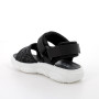 Sandalia para niña negro con velcro Sandalia para niña negro con velcro
