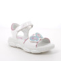Sandalia para niña blanco con velcro Sandalia para niña blanco con velcro