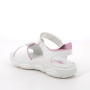 Sandalia para niña blanco con velcro Sandalia para niña blanco con velcro