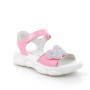 Sandale pour fille rose avec velcro Sandale pour fille rose avec velcro