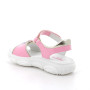 Sandale pour fille rose avec velcro Sandale pour fille rose avec velcro