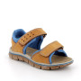JUNGE SANDALE GELB UND HIMMELBLAU MIT VELCRO JUNGE SANDALE GELB UND HIMMELBLAU MIT VELCRO