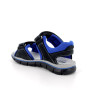 Sandale pour garçon bleu et bleu clair avec velcro Sandale pour garçon bleu et bleu clair avec velcro
