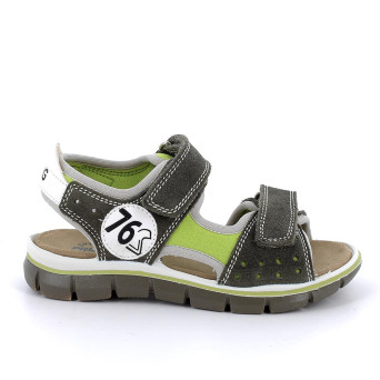 Sandale pour garçon vert avec velcro Sandale pour garçon vert avec velcro