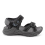 Sandale pour garçon noir avec velcro Sandale pour garçon noir avec velcro