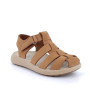 Sandale pour garçon brun avec velcro Sandale pour garçon brun avec velcro
