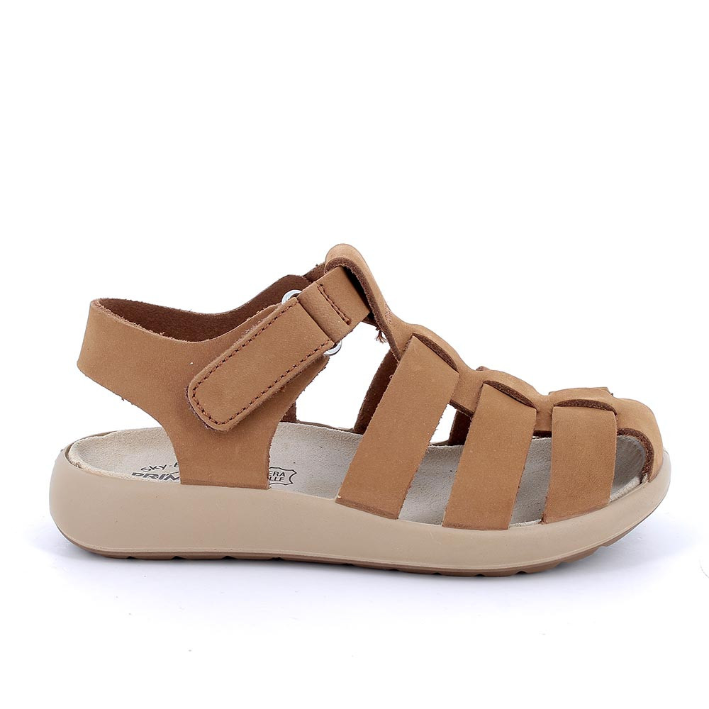 Кожаные сандалии для мальчиков,бежевый