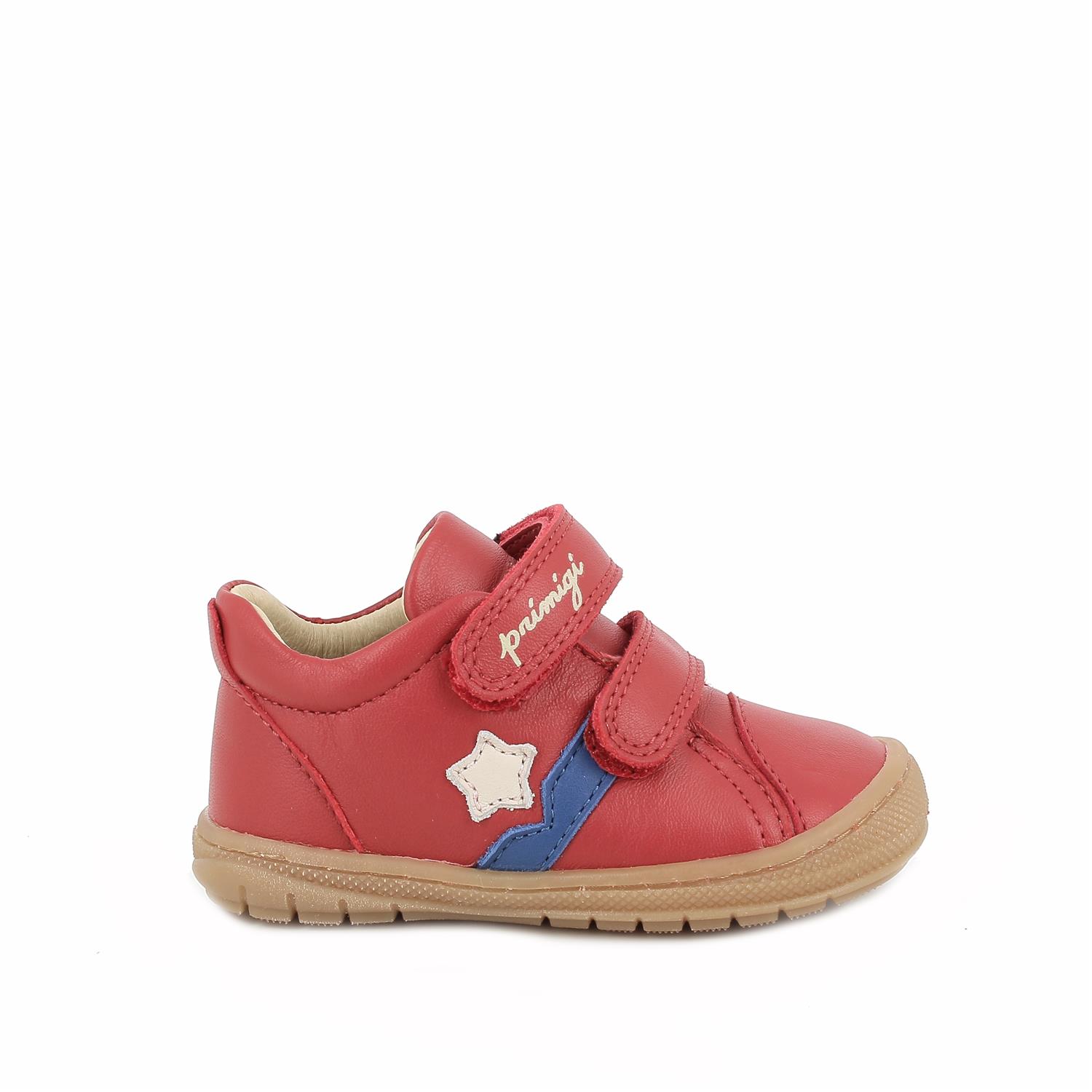 Zapato para niño rojo con velcro