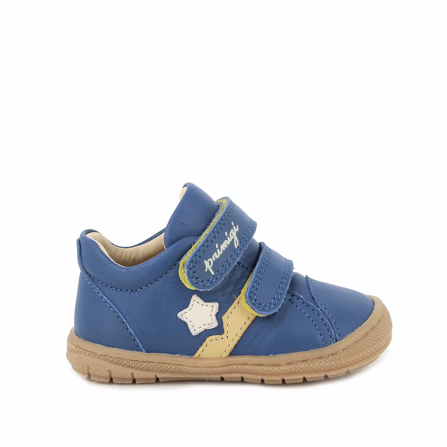 Zapato para niño azul con velcro