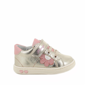 Shoes for girls platinum with velcro Shoes for girls platinum with velcro