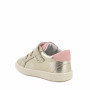 Scarpe da bambina platino con strap Scarpe da bambina platino con strap