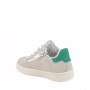 Sneakers for boys beige and white with zip Sneakers for boys beige and white with zip