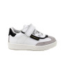 Sneakers for boys white and black with velcro Sneakers for boys white and black with velcro