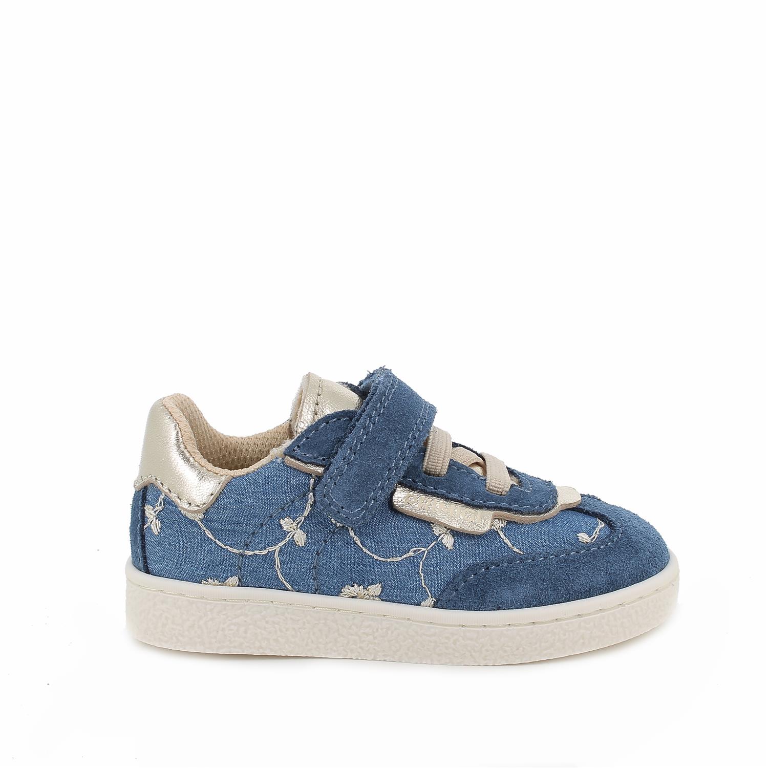 Кроссовки для девочек,джинсовый