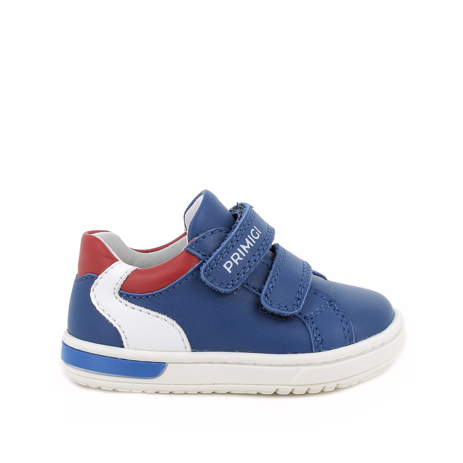 Кожаные полуботинки для мальчиков,синий