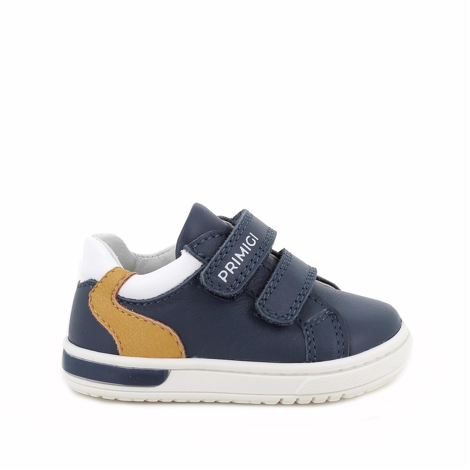 Кожаные полуботинки для мальчиков,синий