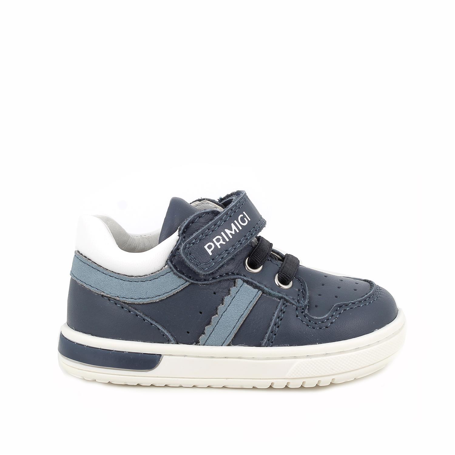 Кожаные кроссовки для мальчиков,синий