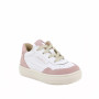 Deportivo para niña blanco y rosa con cremallera Deportivo para niña blanco y rosa con cremallera