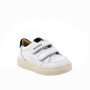 Sneakers da bambino bianco con strap Sneakers da bambino bianco con strap
