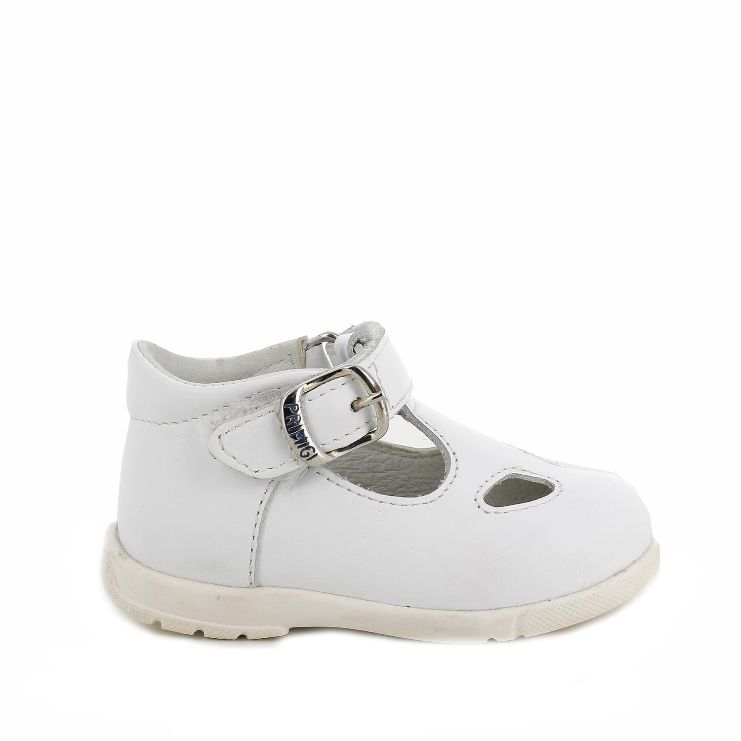 Zapato para niña blanco con velcro