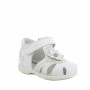 Sandalia para niña blanco con velcro Sandalia para niña blanco con velcro