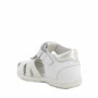 Sandalia para niña blanco con velcro Sandalia para niña blanco con velcro