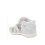Sandale pour fille blanc et turquoise avec velcro Sandale pour fille blanc et turquoise avec velcro