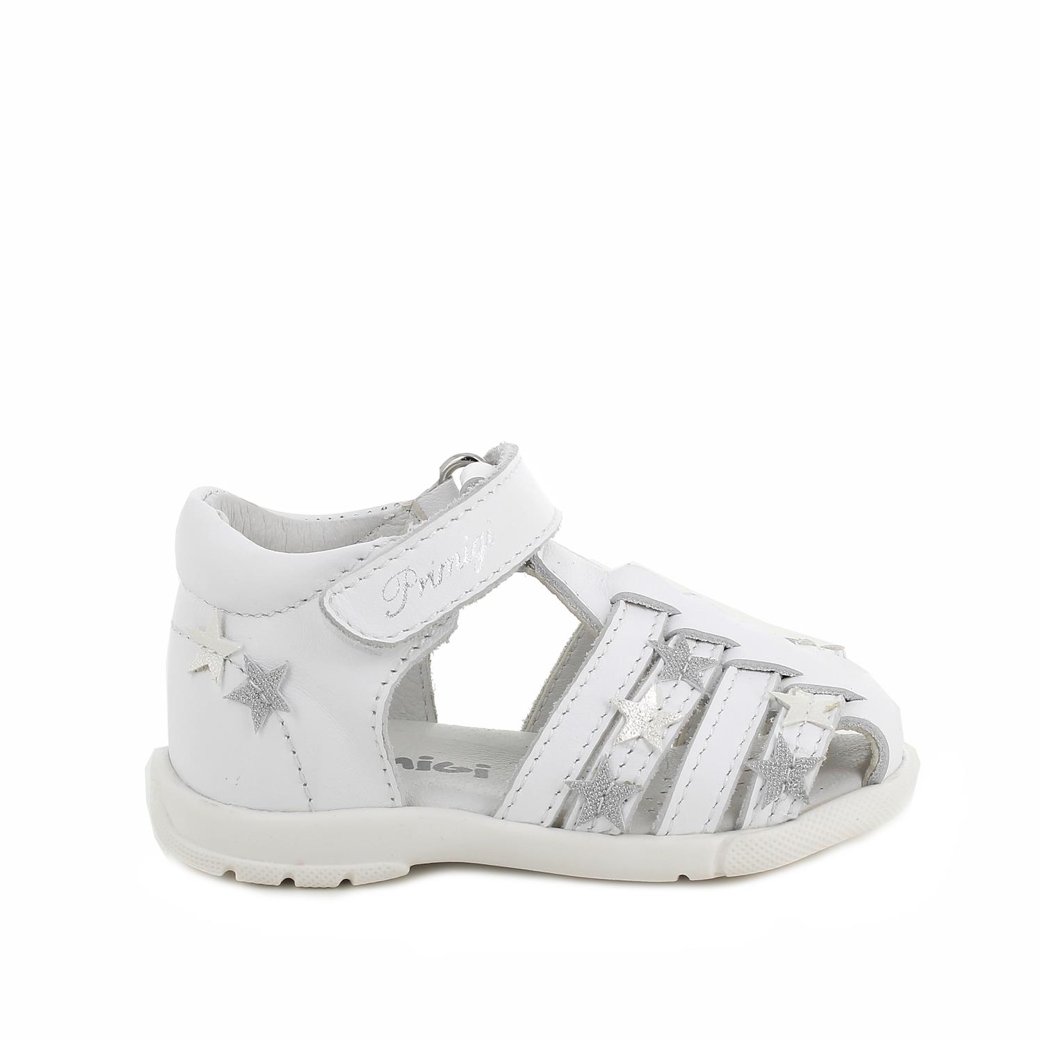 Sandale pour fille blanc avec velcro