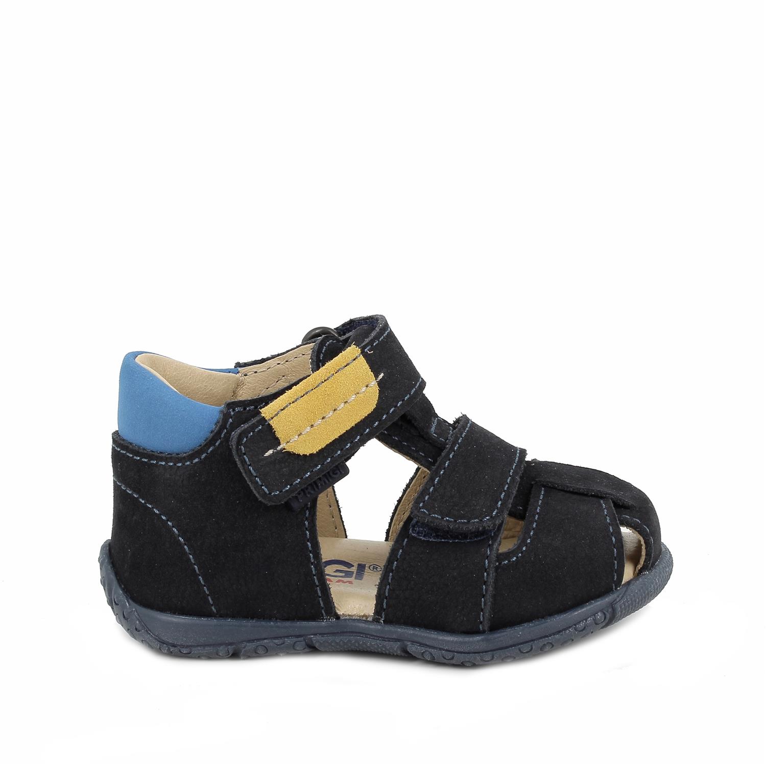 Sandals for boys blue with velcro