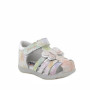 Sandals for girls pink and sky blue with velcro Sandals for girls pink and sky blue with velcro