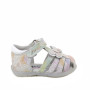 Sandals for girls pink and sky blue with velcro Sandals for girls pink and sky blue with velcro