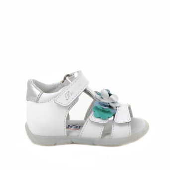 Sandals for girls white with velcro Sandals for girls white with velcro