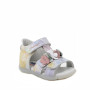 Sandali da bambina rosa e celeste con strap Sandali da bambina rosa e celeste con strap