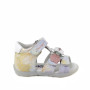 Sandali da bambina rosa e celeste con strap Sandali da bambina rosa e celeste con strap