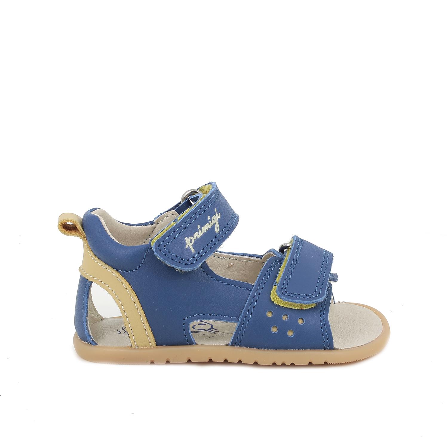 Sandale pour garçon bleu avec velcro