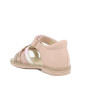 Sandale pour fille rose et beige avec velcro Sandale pour fille rose et beige avec velcro