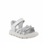 Sandalia para niña blanco con velcro Sandalia para niña blanco con velcro