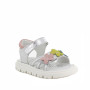 Sandals for girls silver with velcro Sandals for girls silver with velcro