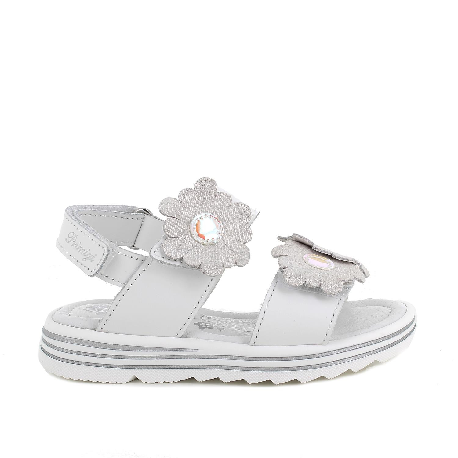 Sandale pour fille blanc avec velcro