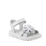 Sandale pour fille blanc avec velcro Sandale pour fille blanc avec velcro